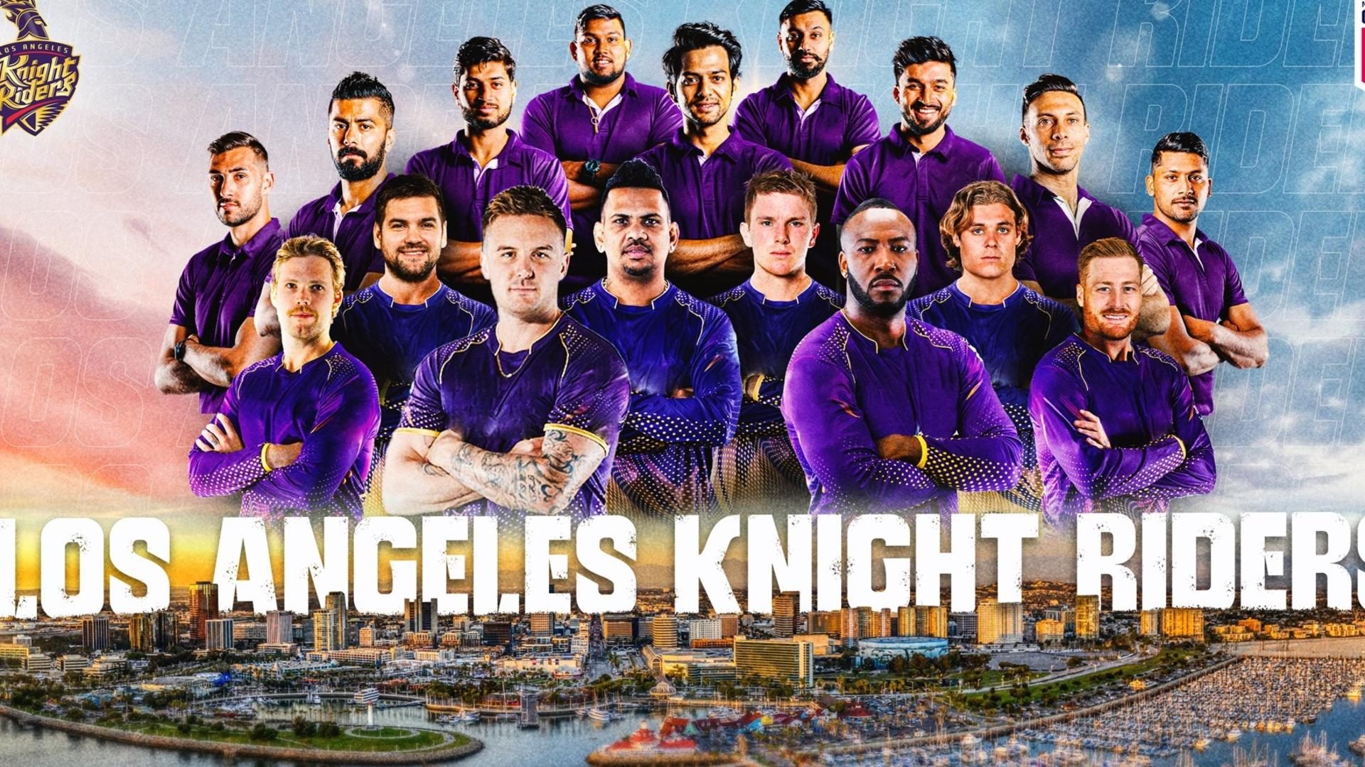 Kentucky Knight Riders KNIGHT RIDERS GROUP SECURE INTERNATIONAL CRICKET SUPERSTARS FOR LOS ...