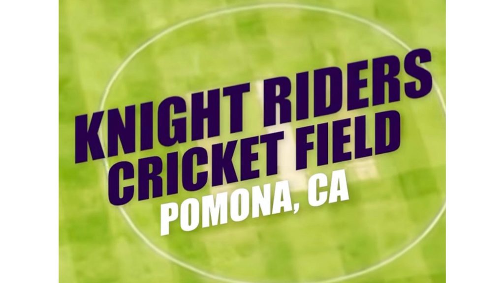 LA Knight Riders unveil The Knight Riders Cricket Field at Fairplex in ...