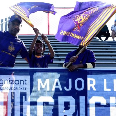 the-knights-army-all-smiles-for-the-first-ever-game-at-the-knight-riders-cricket-ground-in-la.Click to read full article.